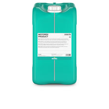Load image into Gallery viewer, Motorex Low Friction Racing Fork Oil 5W jug for motorcycle suspension, showing the 20-liter container and label.
