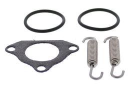 Vertex Exhaust Gasket Kit 682-3195 with multiple gaskets and seals for engine exhaust system, laid out on a white background.
