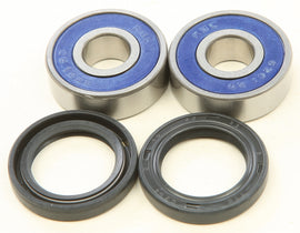 All Balls wheel bearing drive kit 22-51736 with multiple bearings and components displayed in a clear image.