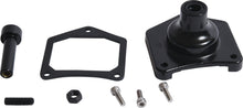 Load image into Gallery viewer, All Balls Gloss Black Starter Button for electrical systems, available in 1.2 to 1.7 kW styles, with sleek black finish.