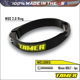 Black Tamer Wds 2.0 Ring Suspension component by Tamer, showing the durable ring used in suspension systems.