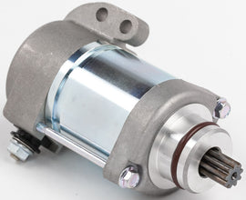 Ricks Motorsport Electric starter motor 27-61901 for motorcycle engines, showing the compact, durable starter component.