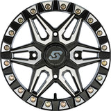 Sedona - Split 6 Bdlk Wheel 15x6 4/137 5+1 (+38mm) Blk/Machined - 570-1350