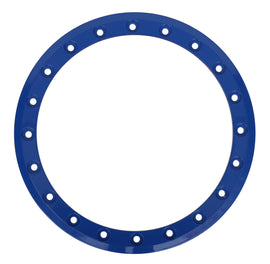 Blue 14-inch beadlock ring for System 3 SB4-SB6 wheels, featuring robust construction and a sleek finish.