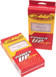 FMF Racing Power Up Kit for Trx250 Ex '01-05, intake and carb fuel system with filters and hoses, installed on ATV.