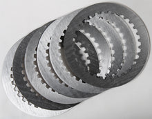 Load image into Gallery viewer, Hinson steel clutch plates kit with six plates, designed for high-performance automotive applications, shown in close-up.