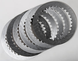 Steel Hinson clutch plates kit with six plates, designed for high-performance automotive clutch systems.