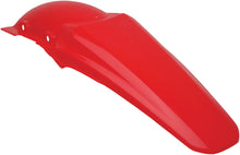 Load image into Gallery viewer, Acerbis red rear fender for motorcycle, showcasing the durable plastic design and vibrant red color for off-road or street bikes.