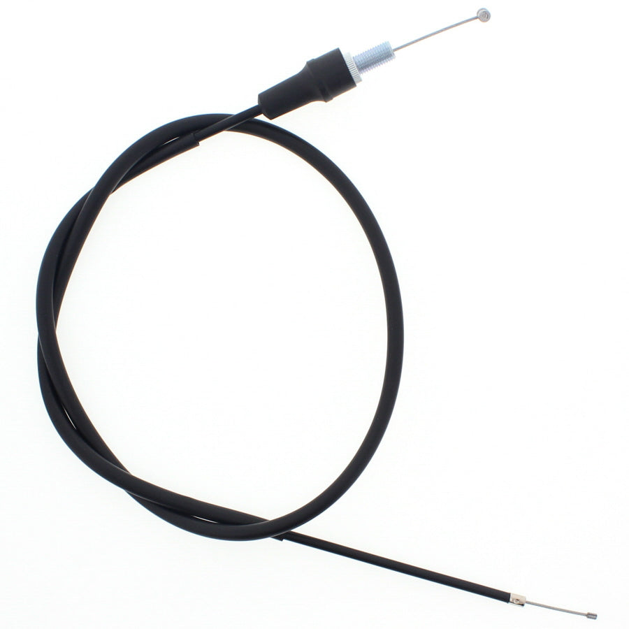 All Balls throttle cable 24-51061 for hydraulic control lines, showing a close-up of the black cable with metal fittings.