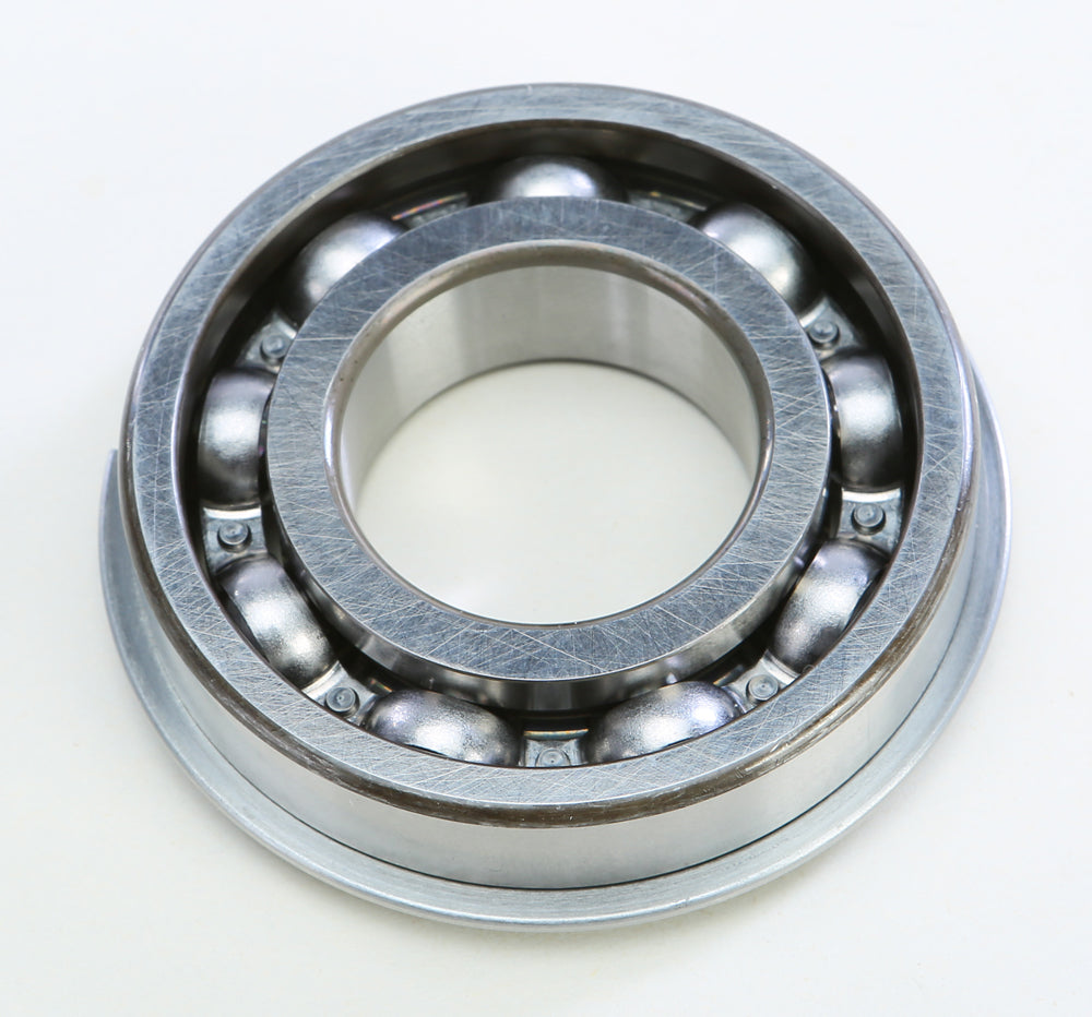 ProX Racing Parts engine crankshaft bearing 6206N, metallic component with labeled markings, used in motorcycle engine assembly.