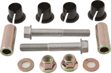 Load image into Gallery viewer, SP1 Bushing and bolt kit with hardware fittings, featuring black fasteners and durable metal components for automotive or machinery use.