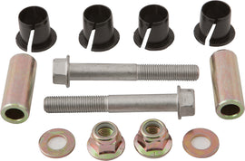 SP1 Bushing and bolt kit with hardware fittings, featuring black fasteners and durable metal components for automotive or machinery use.