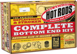 Hot Rods Yamaha 421-HR0112 engine bottom end kit with pistons, crankshaft, and connecting rods for Yamaha engines.