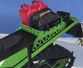 Z Broz Racing Quick Draw Rack A/C S/M in green, a durable body accessory designed for off-road vehicles and racing trucks.