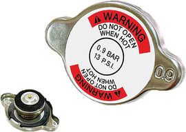 SP1 Radiator Cap S-D 12-38450 for engine cooling system, metal cap with rubber gasket, detailed view of the automotive part