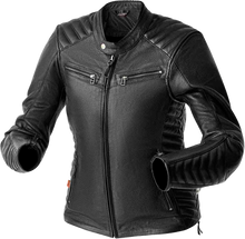 Load image into Gallery viewer, Womens Roadster Air D3o Jacket Black Leather Xs