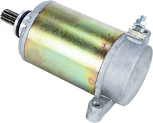 Load image into Gallery viewer, Fire Power starter motor for Yamaha 26-1285, shown with metal casing and electrical connections, designed for engine ignition.