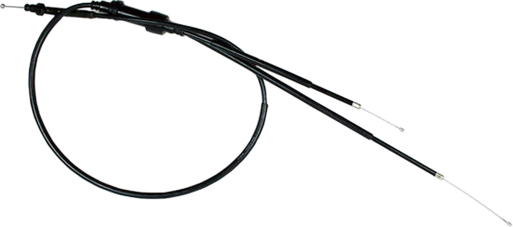 Motion Pro black vinyl choke cable 70-2337, a durable control line for motorcycle or vehicle throttle and choke systems.