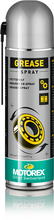 Load image into Gallery viewer, Motorex Grease Spray 500ml can with nozzle, used for lubricating and protecting mechanical components.