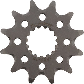 Supersprox steel front CS sprocket 12-tooth for Beta, Husqvarna, KTM 520 motorcycle, showing the sprocket's teeth and design details.