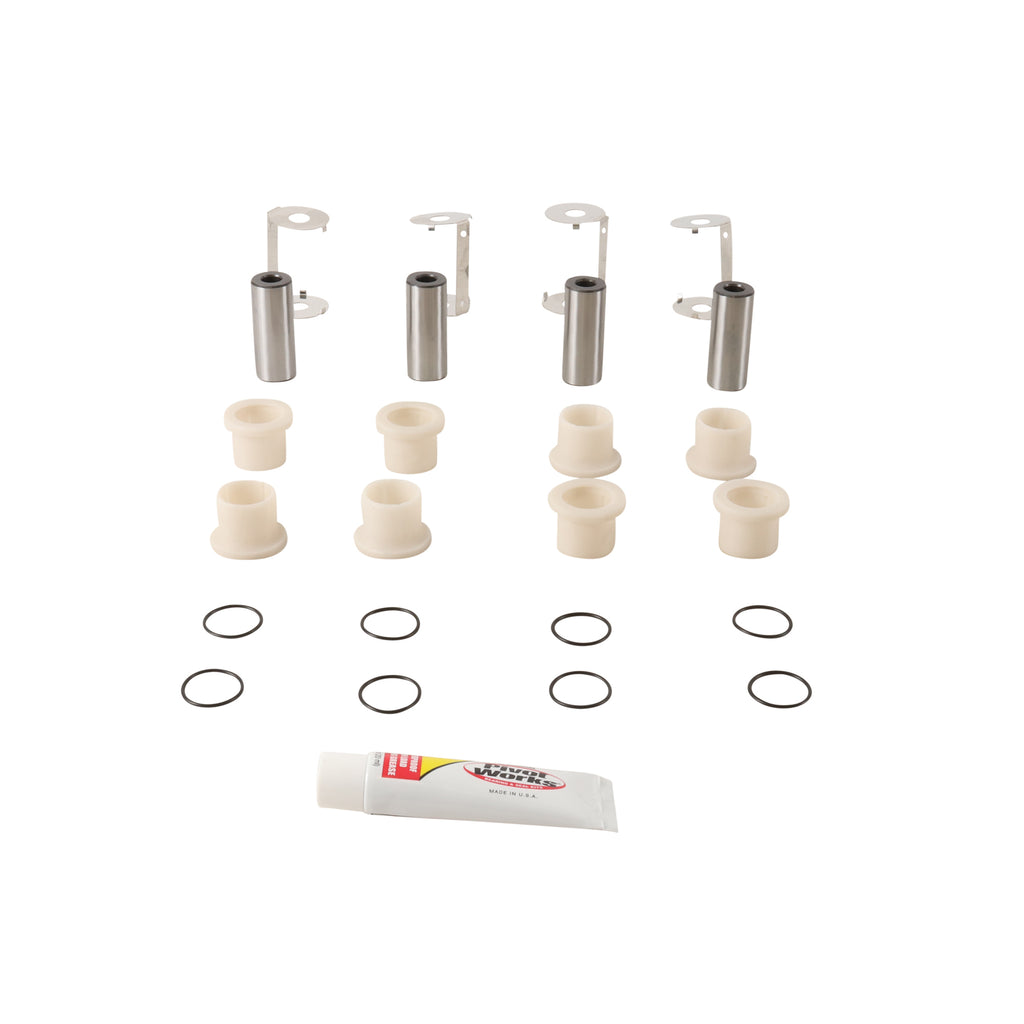 Pivot Works upper rear A-arm kit 52-1426 hardware, fasteners, and fittings for motorcycle suspension repair.