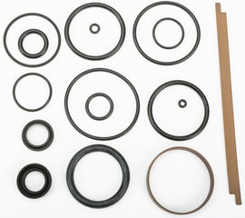 Fox Rebuild UTV 2.0 Aluminum Suspension Kit for one complete shock, featuring durable metallic components and precise engineering.