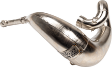 Load image into Gallery viewer, Pro Circuit P/C Platinum Pipe 792-0010P exhaust for dirt bikes, showing the sleek metallic exhaust pipe with branding details