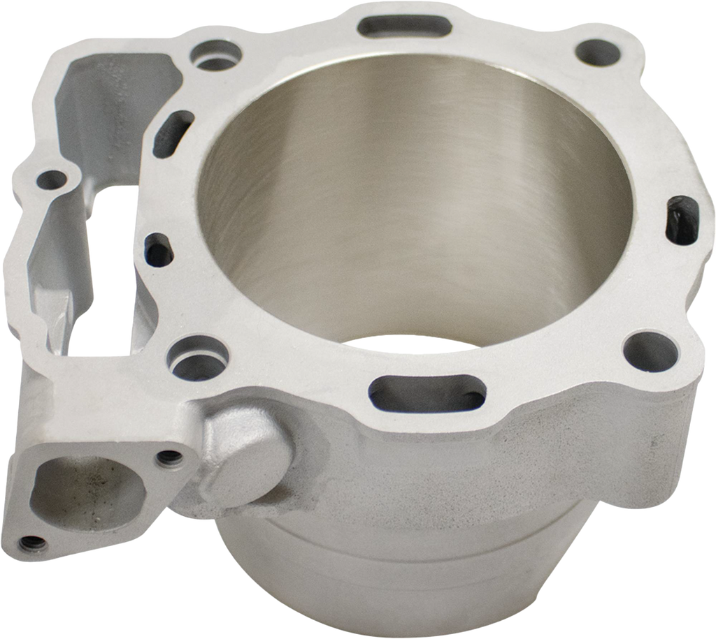 Cylinder Works 95mm engine cylinder for KTM, Husqvarna, and Gas Gas bikes, showcasing the branded 95mm cylinder with cooling fins.