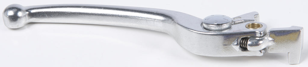 Fire Power silver brake lever for Suzuki GSX-R750 motorcycle, showcasing the sleek metal design and attachment point.