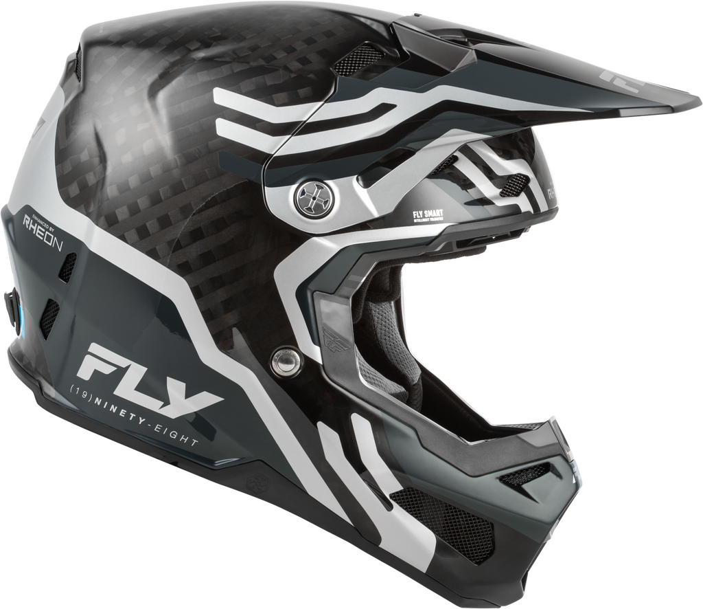 Formula S Carbon Byte Helmet Black Carbon/Grey/Silver Sm