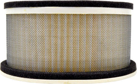 Emgo Air Filter 78-9665 showing a cylindrical black air filter with pleated filtering material for motorcycle or vehicle air intake.