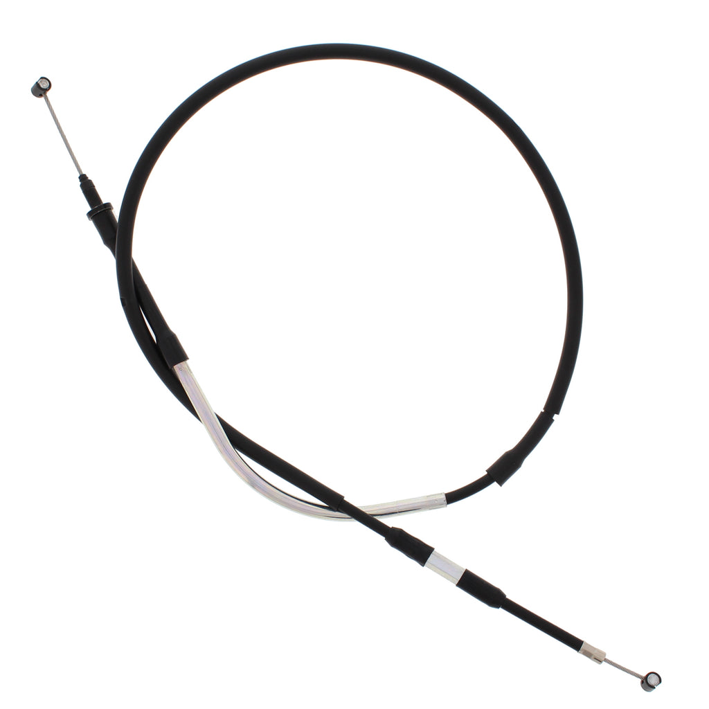 All Balls clutch cable 24-52047, hydraulic control line, with metal fittings and rubber housing, for motorcycle clutch system.