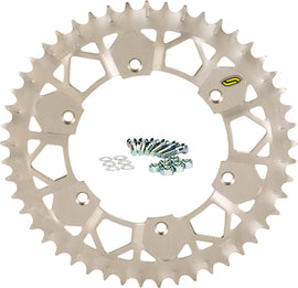 Sunstar Steel Rear Works-Z 48-tooth sprocket for Honda CRF250, designed for 520 chain compatibility, durable motorcycle part