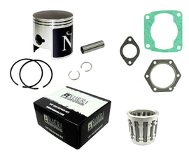 NAMURA Top End Kit 71.96/Std 11:1 Piston Kit for motorcycle engine, featuring pistons and components in the image.