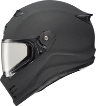 Load image into Gallery viewer, SCORPION EXO Covert Fx full face helmet in graphite color, showing the sleek design and ventilation features for motorcycle riding.