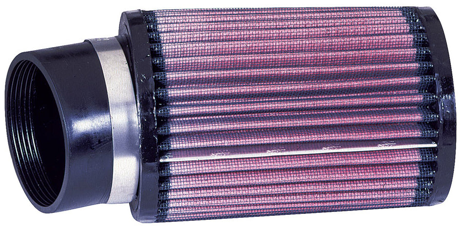 K&N Air Filter 783190 showing a close-up of the reusable, high-performance air filter with pleated cotton media for automotive use.