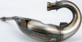 Pro Circuit P/C Works Pipe 792-1007 exhaust system for dirt bikes, showing the metallic pipe with branding and mounting details.