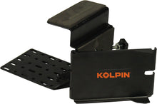 Load image into Gallery viewer, Kolpin Saw Press II accessory with black metal frame and adjustable components, designed for woodworking and cutting tasks.