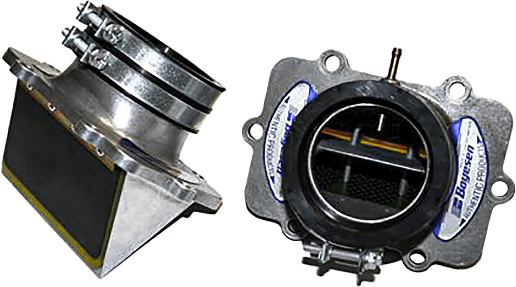 Boyesen Snowmobile Rage Cage 59-1518 intake, carb, and fuel system component with black plastic cage and mounting hardware.