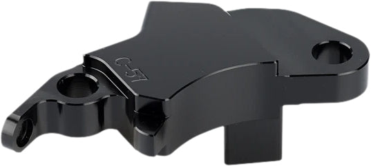 Black PUIG clutch lever adapter for Suzuki motorcycles, designed for easy installation and enhanced control.