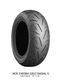 Tire Exedra G852 F Rear 200/50r17 75v Radial Tl