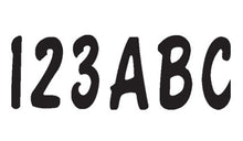 Load image into Gallery viewer, Hardline Series 200 registration kit in black featuring graphics and decals, designed for vehicle registration and detailing.