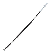 Load image into Gallery viewer, All Balls rear brake cable 24-54005 for motorcycle, showing black cable with metal fittings on both ends.