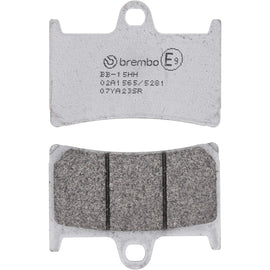 BREMBO Xtra SR sintered brake pads for high-performance braking systems, shown in a close-up image.