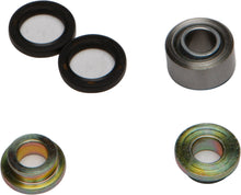 Load image into Gallery viewer, All Balls suspension shock bearing and seal kit 22-91010, showing components and seals for upper shock assembly repair.