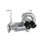 MBRP Exhaust single slip-on system with 6-inch perforated muffler and catalytic converter, shown in the image.