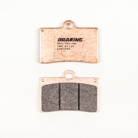 Braking Braking Sintered Sport Brake Pad Set 31-688 showing two black brake pads with metal backing plates for high-performance braking.