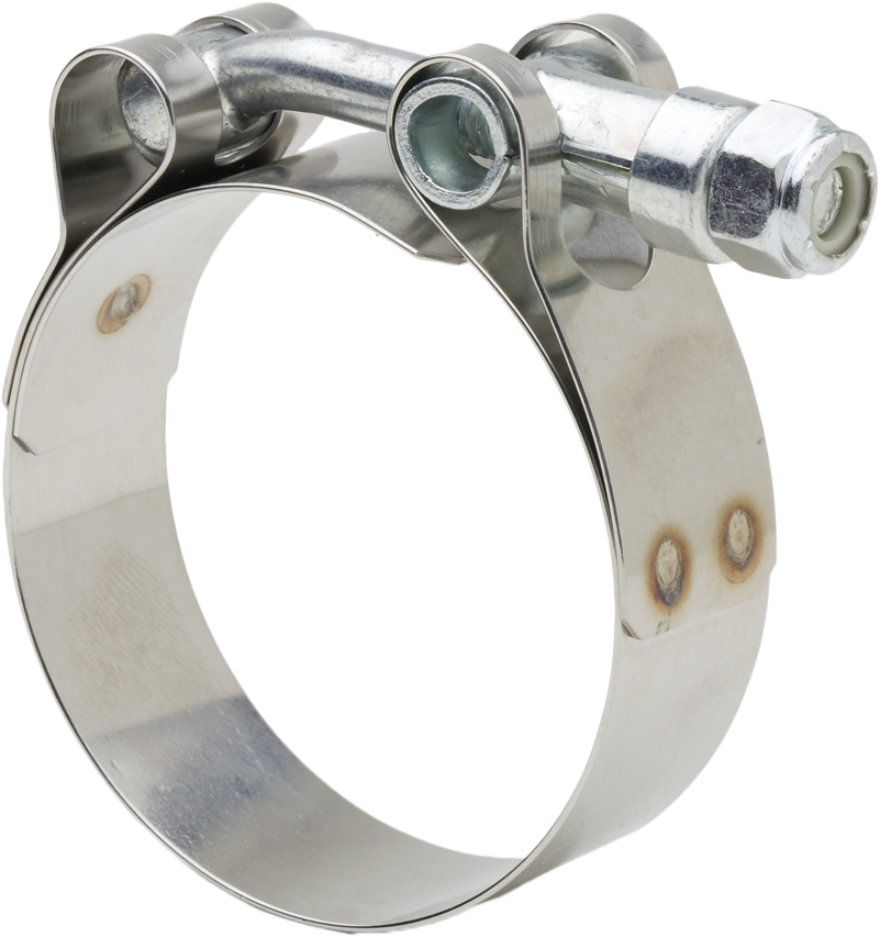 Cobra Exhaust Clamp 268-51 82-97091, metal exhaust clamp with bolts, designed for secure pipe connection in automotive exhaust systems.