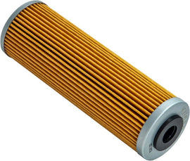 K&N Oil Filter 56-0650 showing a close-up of the cylindrical filter with K&N branding and metal top for automotive use.
