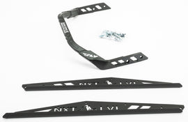 Pro Armor Nxt Lvl rear bumper in flat black for Polaris RZR Axys RMK 144/146 S/M, body protection accessory